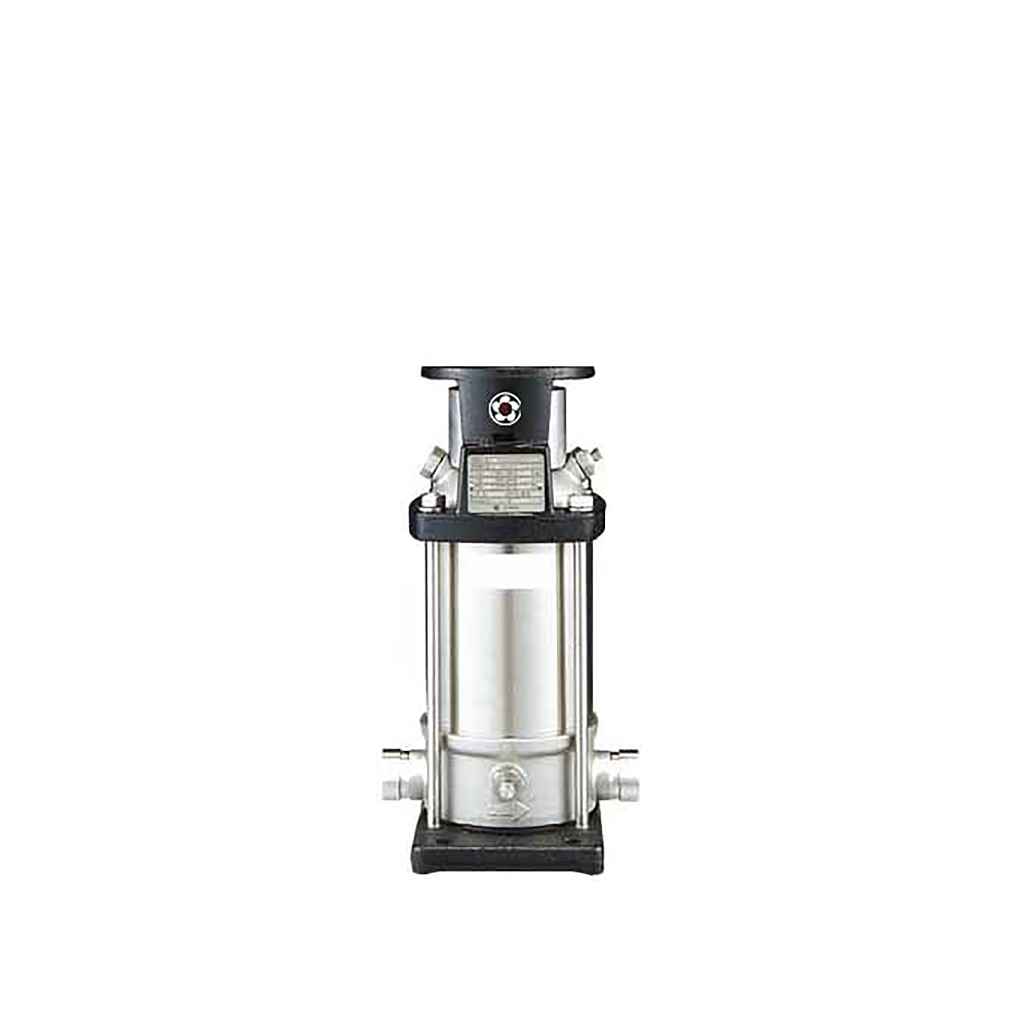 Gol Pumps, Vertical Multi Stage Inline Pump SS304, Max. Flow 48000 GPH, Port Size 4 in, Model# SBI 150-2 KW45 without motor  IE3